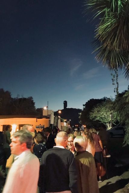Crowds watch 'Osceola's Muse'